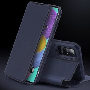 Dux Ducis DUX DUCIS Skin X kabura etui pokrowiec z klapką Samsung Galaxy A51 5G czarny uniwersalny 5