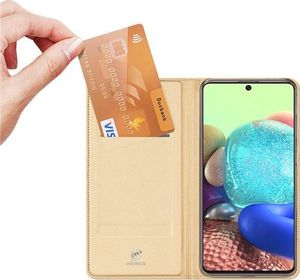 Dux Ducis DUX DUCIS Skin Pro kabura etui pokrowiec z klapką Samsung Galaxy A71 5G czarny uniwersalny 6