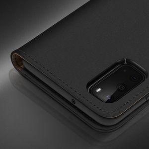 Dux Ducis DUX DUCIS Wish skórzane etui pokrowiec ze skóry naturalnej Samsung Galaxy S20 niebieski uniwersalny 11