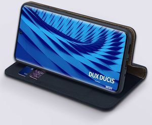 Dux Ducis DUX DUCIS Wish skórzane etui pokrowiec ze skóry naturalnej Samsung Galaxy S20 niebieski uniwersalny 12