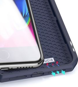 Dux Ducis DUX DUCIS Skin X kabura etui pokrowiec z klapką iPhone SE 2020 / iPhone 8 / iPhone 7 różowy uniwersalny 10