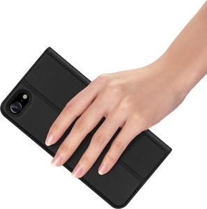Dux Ducis DUX DUCIS Skin Pro kabura etui pokrowiec z klapką iPhone SE 2020 / iPhone 8 / iPhone 7 czarny uniwersalny 7