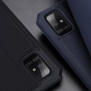 Dux Ducis DUX DUCIS Skin X kabura etui pokrowiec z klapką Samsung Galaxy A51 5G różowy uniwersalny 14