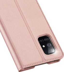 Dux Ducis DUX DUCIS Skin X kabura etui pokrowiec z klapką Samsung Galaxy A51 5G różowy uniwersalny 2