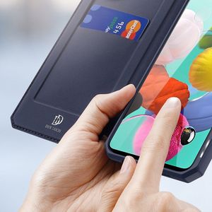 Dux Ducis DUX DUCIS Skin X kabura etui pokrowiec z klapką Samsung Galaxy A51 5G różowy uniwersalny 9