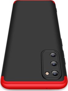 GKK GKK 360 Protection Case etui na całą obudowę przód + tył Samsung Galaxy A41 czarno-czerwony uniwersalny 4