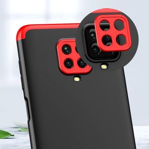 GKK GKK 360 Protection Case etui na całą obudowę przód + tył Xiaomi Redmi Note 9 Pro / Redmi Note 9S czarny uniwersalny 5