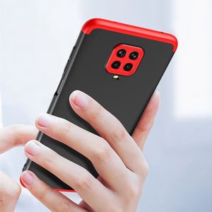 GKK GKK 360 Protection Case etui na całą obudowę przód + tył Xiaomi Redmi Note 9 Pro / Redmi Note 9S czarny uniwersalny 6