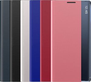 Hurtel New Sleep Case pokrowiec etui z klapką z funkcją podstawki Samsung Galaxy A50s / Galaxy A50 / Galaxy A30s niebieski uniwersalny 11