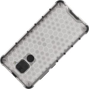 Hurtel Honeycomb etui pancerny pokrowiec z żelową ramką Xiaomi Redmi 10X 4G / Xiaomi Redmi Note 9 czarny uniwersalny 5