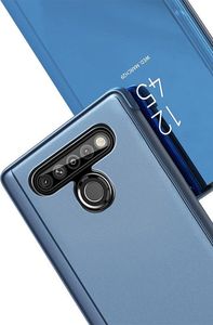 Hurtel Clear View Case futerał etui z klapką LG K61 niebieski uniwersalny 3