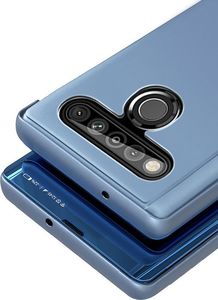 Hurtel Clear View Case futerał etui z klapką LG K61 niebieski uniwersalny 5