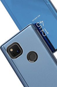 Hurtel Clear View Case futerał etui z klapką Google Pixel 4A czarny uniwersalny 4