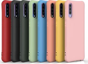 Hurtel Soft Color Case elastyczne żelowe etui do Samsung Galaxy A70 niebieski uniwersalny 6