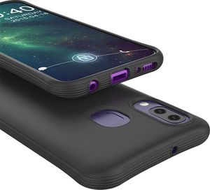 Hurtel Soft Color Case elastyczne żelowe etui do Samsung Galaxy A40 niebieski uniwersalny 4