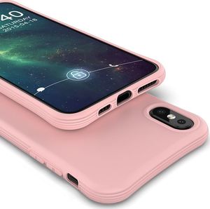 Hurtel Soft Color Case elastyczne żelowe etui do iPhone XS / iPhone X ciemnozielony uniwersalny 5