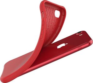 Hurtel Soft Color Case elastyczne żelowe etui do iPhone SE 2020 / iPhone 8 / iPhone 7 czerwony uniwersalny (61463-uniw) - 61463-uniw 3