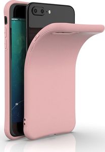 Hurtel Soft Color Case elastyczne żelowe etui do iPhone 8 Plus / iPhone 7 Plus czarny uniwersalny 5