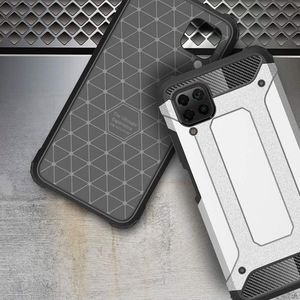 Hurtel Hybrid Armor pancerne hybrydowe etui pokrowiec Huawei P40 Lite / Nova 7i / Nova 6 SE niebieski uniwersalny (60003-uniw) - 60003-uniw 4