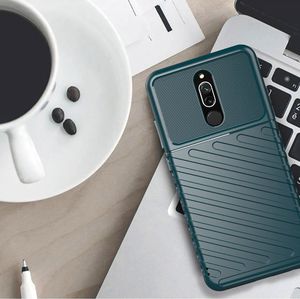 Hurtel Thunder Case elastyczne pancerne etui pokrowiec Xiaomi Redmi 8 niebieski uniwersalny 6