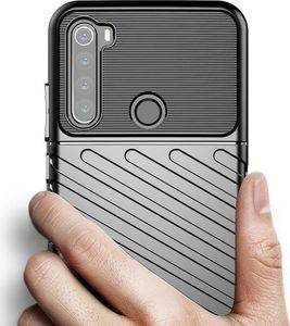 Hurtel Thunder Case elastyczne pancerne etui pokrowiec Xiaomi Redmi Note 8T niebieski uniwersalny 4