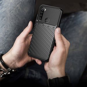Hurtel Thunder Case elastyczne pancerne etui pokrowiec Xiaomi Redmi Note 8T czarny uniwersalny 9
