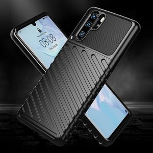 Hurtel Thunder Case elastyczne pancerne etui pokrowiec Huawei P30 Pro zielony uniwersalny 2