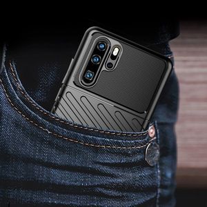 Hurtel Thunder Case elastyczne pancerne etui pokrowiec Huawei P30 Pro niebieski uniwersalny 10