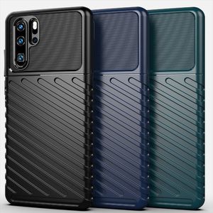 Hurtel Thunder Case elastyczne pancerne etui pokrowiec Huawei P30 Pro czarny uniwersalny 12