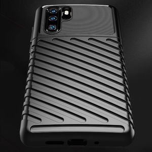 Hurtel Thunder Case elastyczne pancerne etui pokrowiec Huawei P30 Pro czarny uniwersalny 7