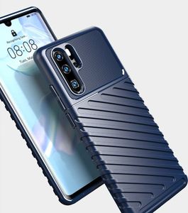 Hurtel Thunder Case elastyczne pancerne etui pokrowiec Huawei P30 Pro czarny uniwersalny 8