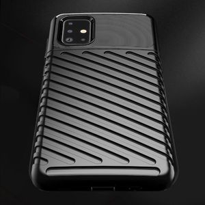 Hurtel Thunder Case elastyczne pancerne etui pokrowiec Samsung Galaxy A51 niebieski uniwersalny 7