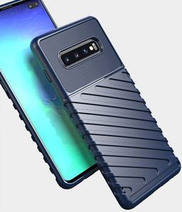 Hurtel Thunder Case elastyczne pancerne etui pokrowiec Samsung Galaxy S10 Plus czarny uniwersalny 8
