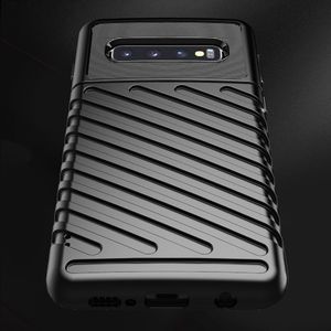 Hurtel Thunder Case elastyczne pancerne etui pokrowiec Samsung Galaxy S10 czarny uniwersalny 7