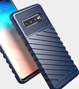 Hurtel Thunder Case elastyczne pancerne etui pokrowiec Samsung Galaxy S10 czarny uniwersalny 8