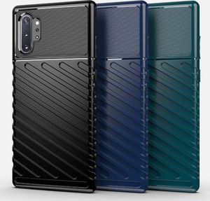 Hurtel Thunder Case elastyczne pancerne etui pokrowiec Samsung Galaxy Note 10 Plus czarny uniwersalny 12