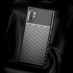 Hurtel Thunder Case elastyczne pancerne etui pokrowiec Samsung Galaxy Note 10 Plus czarny uniwersalny 3