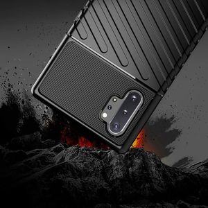 Hurtel Thunder Case elastyczne pancerne etui pokrowiec Samsung Galaxy Note 10 Plus czarny uniwersalny 5