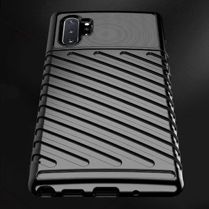 Hurtel Thunder Case elastyczne pancerne etui pokrowiec Samsung Galaxy Note 10 Plus czarny uniwersalny 7