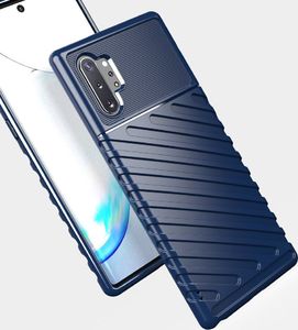 Hurtel Thunder Case elastyczne pancerne etui pokrowiec Samsung Galaxy Note 10 Plus czarny uniwersalny 8