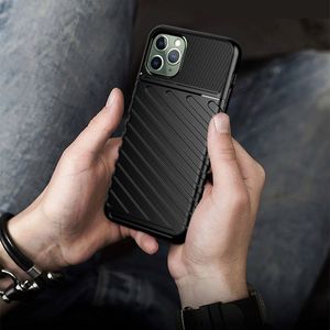 Hurtel Thunder Case elastyczne pancerne etui pokrowiec iPhone 11 Pro niebieski uniwersalny 9