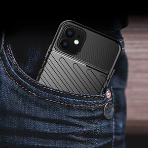 Hurtel Thunder Case elastyczne pancerne etui pokrowiec iPhone 11 niebieski uniwersalny 10
