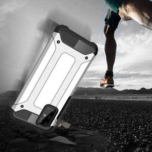 Hurtel Hybrid Armor pancerne hybrydowe etui pokrowiec Samsung Galaxy S20 Ultra czarny uniwersalny 5