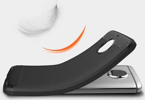 Hurtel Carbon Case elastyczne etui pokrowiec Motorola Moto G5S Plus czarny uniwersalny 5