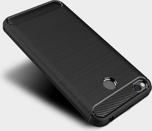 Hurtel Carbon Case elastyczne etui pokrowiec Xiaomi Redmi Note 5 (dual camera) / Redmi Note 5 Pro czarny uniwersalny (42446-uniw) - 42446-uniw 8