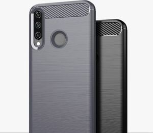 Hurtel Carbon Case elastyczne etui pokrowiec Huawei Y6p niebieski uniwersalny (61091-uniw) - 61091-uniw 6