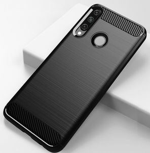 Hurtel Carbon Case elastyczne etui pokrowiec Huawei Y6p czarny uniwersalny 14