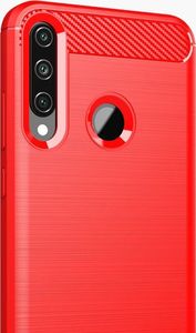 Hurtel Carbon Case elastyczne etui pokrowiec Huawei Y6p czarny uniwersalny 9