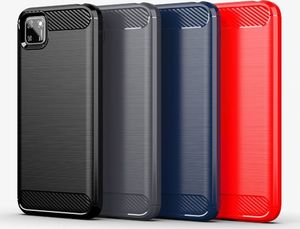 Hurtel Carbon Case elastyczne etui pokrowiec Huawei Y5p czarny uniwersalny 14