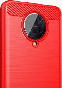 Hurtel Carbon Case elastyczne etui pokrowiec Xiaomi Redmi K30 Pro / Poco F2 Pro niebieski uniwersalny 9